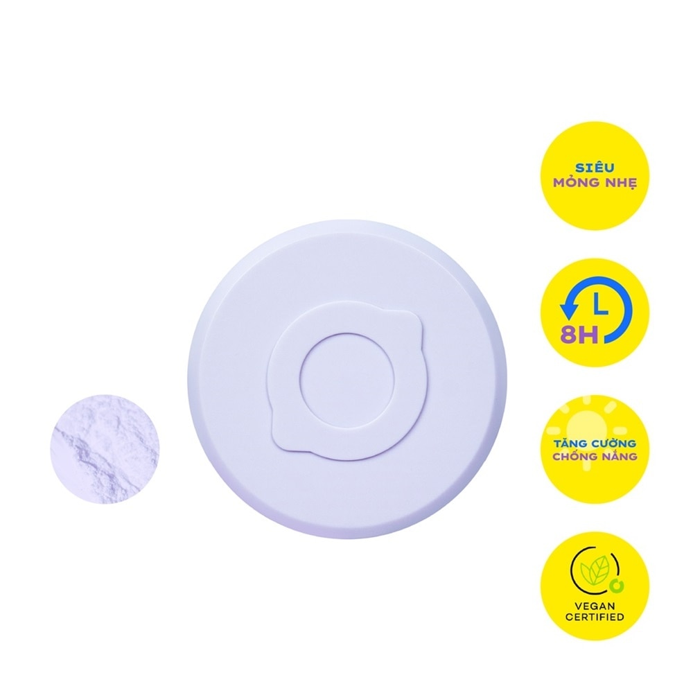 Phấn Phủ Dạng Bột Lemonade Supermatte No Makeup Loose Powder 9g .#Purple