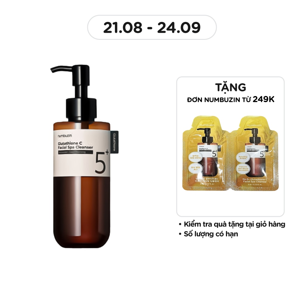 No.5 Glutathione C Facial Spa Cleanser 200ml