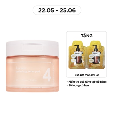 NUMBUZIN No.4 Pore Zero Peeled Egg Toner Pad 70 Miếng/ 190ml