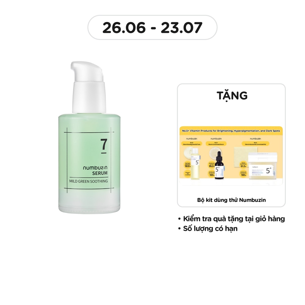 No.7 Mild Green Soothing Serum 50ml