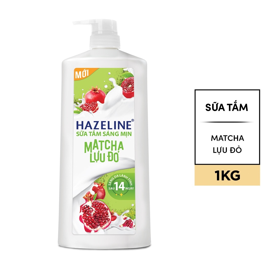 Bright, Smooth and Radiant Matcha Red Pomegranate Shower Gel 1kg