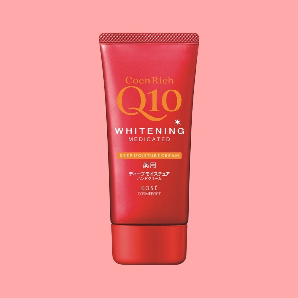Kem Dưỡng Ẩm Da Tay Không Mùi Kosé Coen Rich Q10 Whitening Deep Moisture Cream 80g