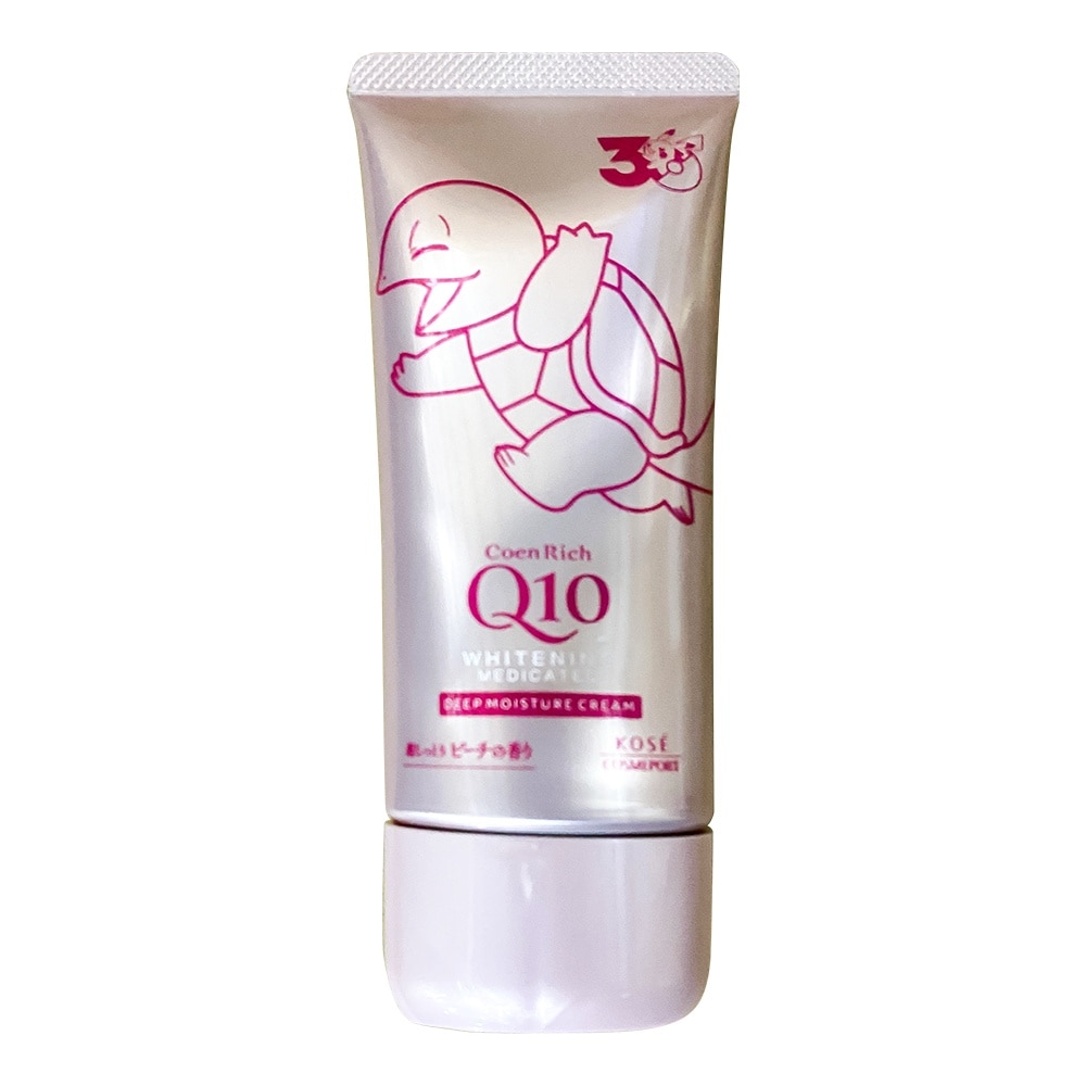 Coen Rich Q10 Whitening Deep Moisture Cream Fresh Peach 80g (Random) image