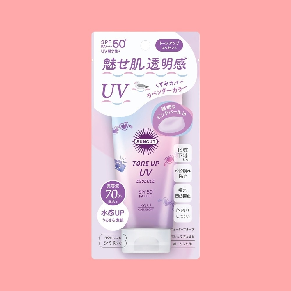 Kem Chống Nắng Nâng Tone Kosé Suncut Tone Up UV Essence SPF50+ PA++++ 80g