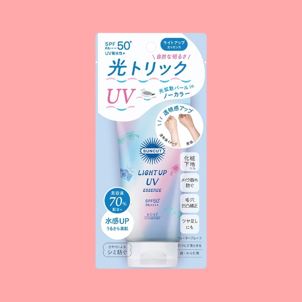 Kem Chống Nắng Kosé Suncut Light Up UV Essence SPF50+ PA++++ 80g
