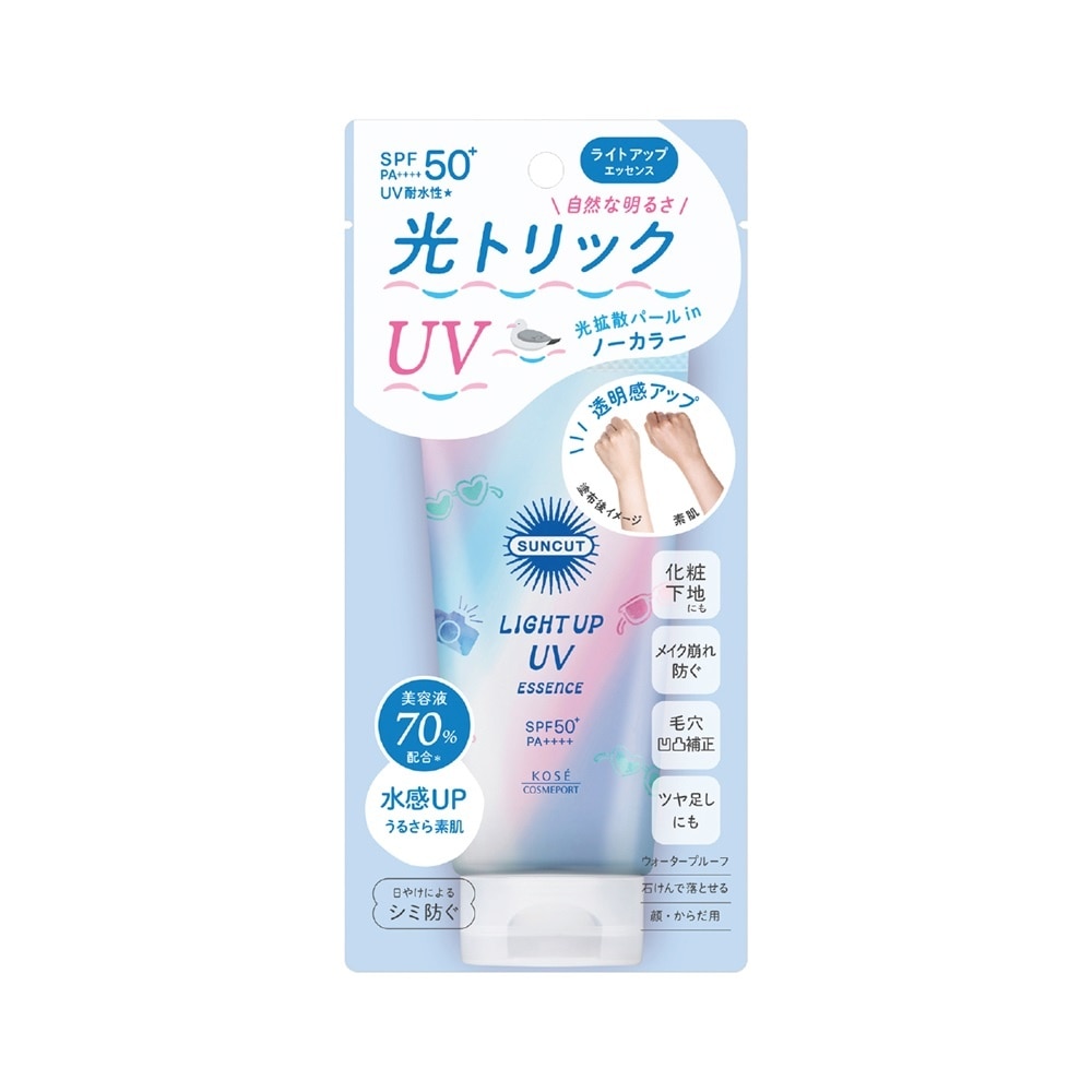 Kem Chống Nắng Kosé Suncut Light Up UV Essence SPF50+ PA++++ 80g