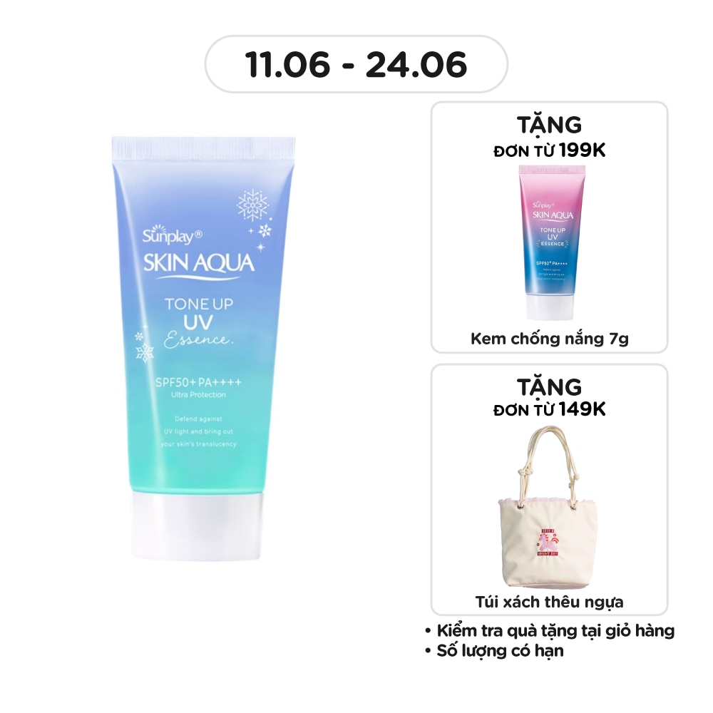 Skin Aqua Tone Up UV Blue SPF50+ PA++++ 50g