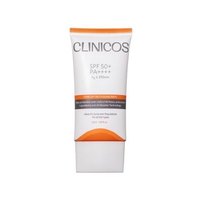 CLINICOS Kem Chống Nắng Clinicos Tone Up Truth Sunscreen Nâng Tông Tự Nhiên SPF50+ PA++++ 50ml