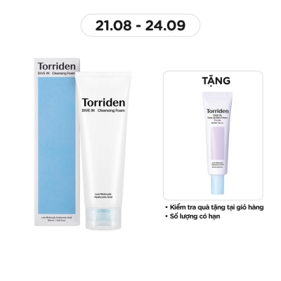 TORRIDEN Sữa Rửa Mặt Torriden Dive In Cleansing Foam 150ml