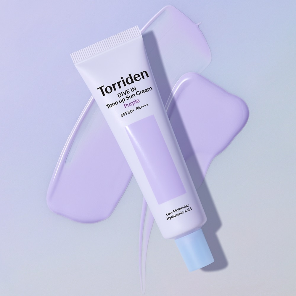 Kem Chống Nắng Torriden Dive In Tone Up Sun Cream Purple SPF50+ PA++++ 60ml