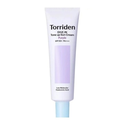 TORRIDEN Kem Chống Nắng Torriden Dive In Tone Up Sun Cream Purple SPF50+ PA++++ 60ml