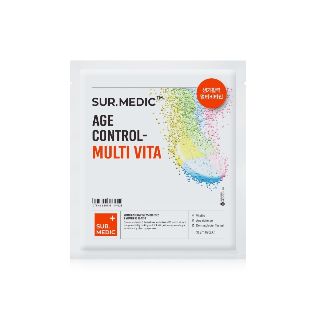 Mặt Nạ Sur.Medic+ Trẻ Hóa Da Age Control - Multi Vita Mask 30g