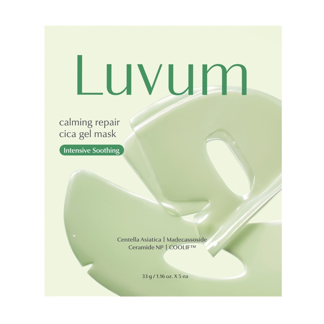 Mặt Nạ Thạch Luvum Làm Dịu, Phục Hồi Da Calming Repair Cica Gel Mask 33g