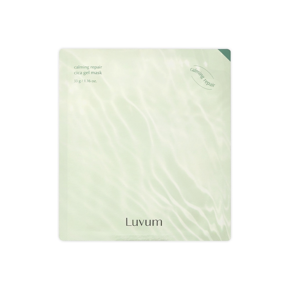 Mặt Nạ Thạch Luvum Làm Dịu, Phục Hồi Da Calming Repair Cica Gel Mask 33g