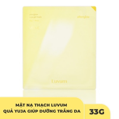 LUVUM Mặt Nạ Thạch Luvum Dưỡng Trắng Da Afterglow Yuja Gel Mask 33g