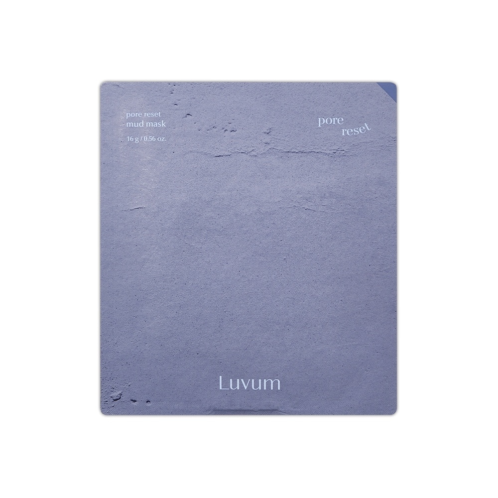 Mặt Nạ Bùn Luvum Giúp Kiềm Dầu Hỗ Trợ Giảm Mụn Pore Reset Mud Mask 16g