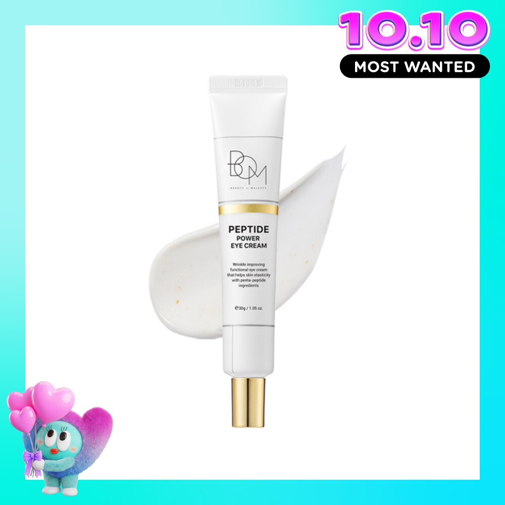 Kem Dưỡng Mắt BOM Cấp Ẩm, Làm Mờ Nếp Nhăn Peptide Power Eye Cream 30g image