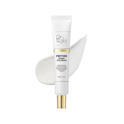 BOM Kem Dưỡng Mắt BOM Cấp Ẩm, Làm Mờ Nếp Nhăn Peptide Power Eye Cream 30g