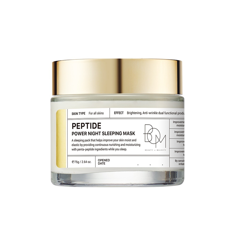 BOM Peptide Power Night Sleeping Mask 75g