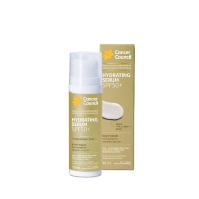 CANCER COUNCIL Cancer Council Hydrating Serum SPF50+ 50ml