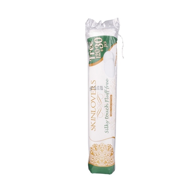Bông Tẩy Trang Skinlovers Cotton Pads 120+30 Miếng