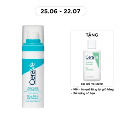 CERAVE - Dưỡng Chất Phục Hồi Da Cerave Resurfacing Retinol Serum 30ml
