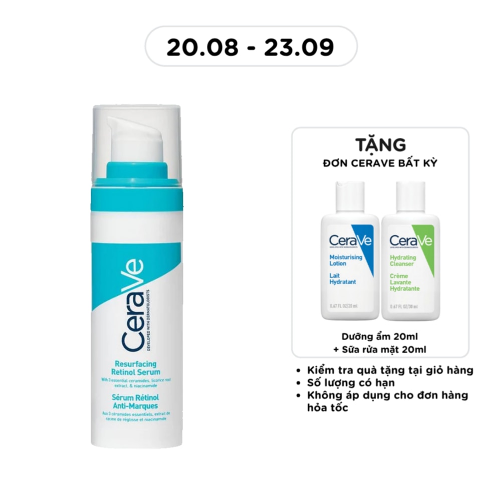 Dưỡng Chất Phục Hồi Da Cerave Resurfacing Retinol Serum 30ml image
