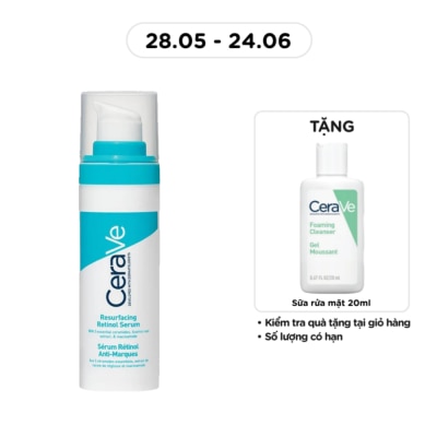 CERAVE - Dưỡng Chất Phục Hồi Da Cerave Resurfacing Retinol Serum 30ml