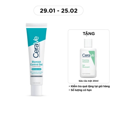 CERAVE Gel Cerave Giảm Mụn Và Thâm Mụn Blemish Control Gel 40ml