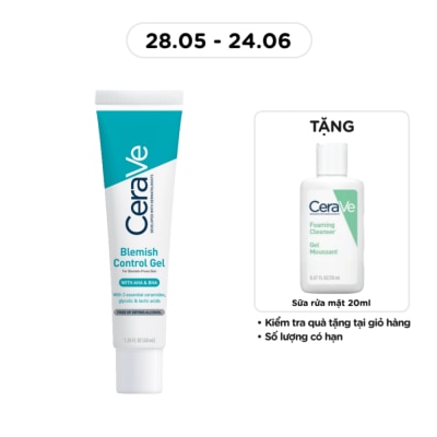 CERAVE - Gel Cerave Giảm Mụn Và Thâm Mụn Blemish Control Gel 40ml