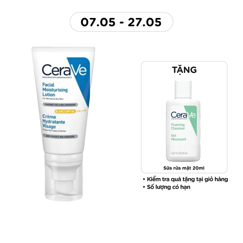 Facial Moisturising Lotion AM SPF50 52ml
