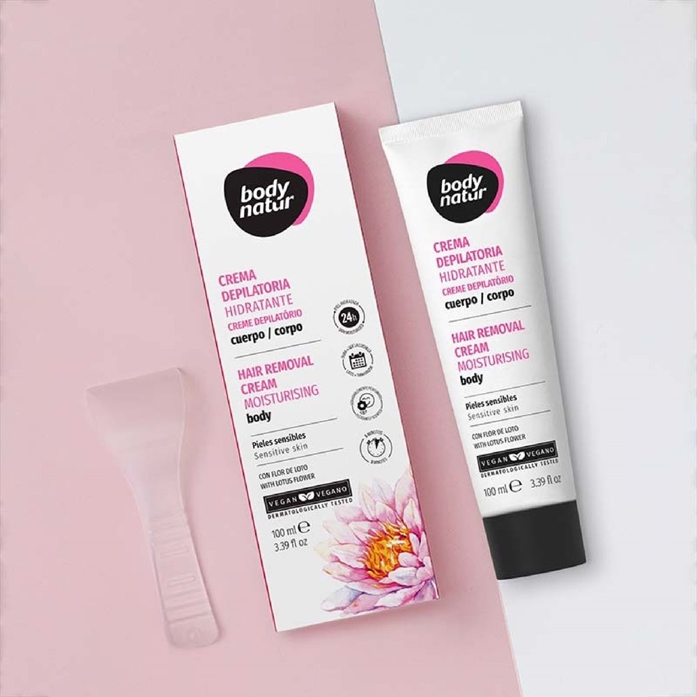 Kem Tẩy Lông Body Natur Hair Removal Cream Moisturising Body Sensitive Skin 100ml