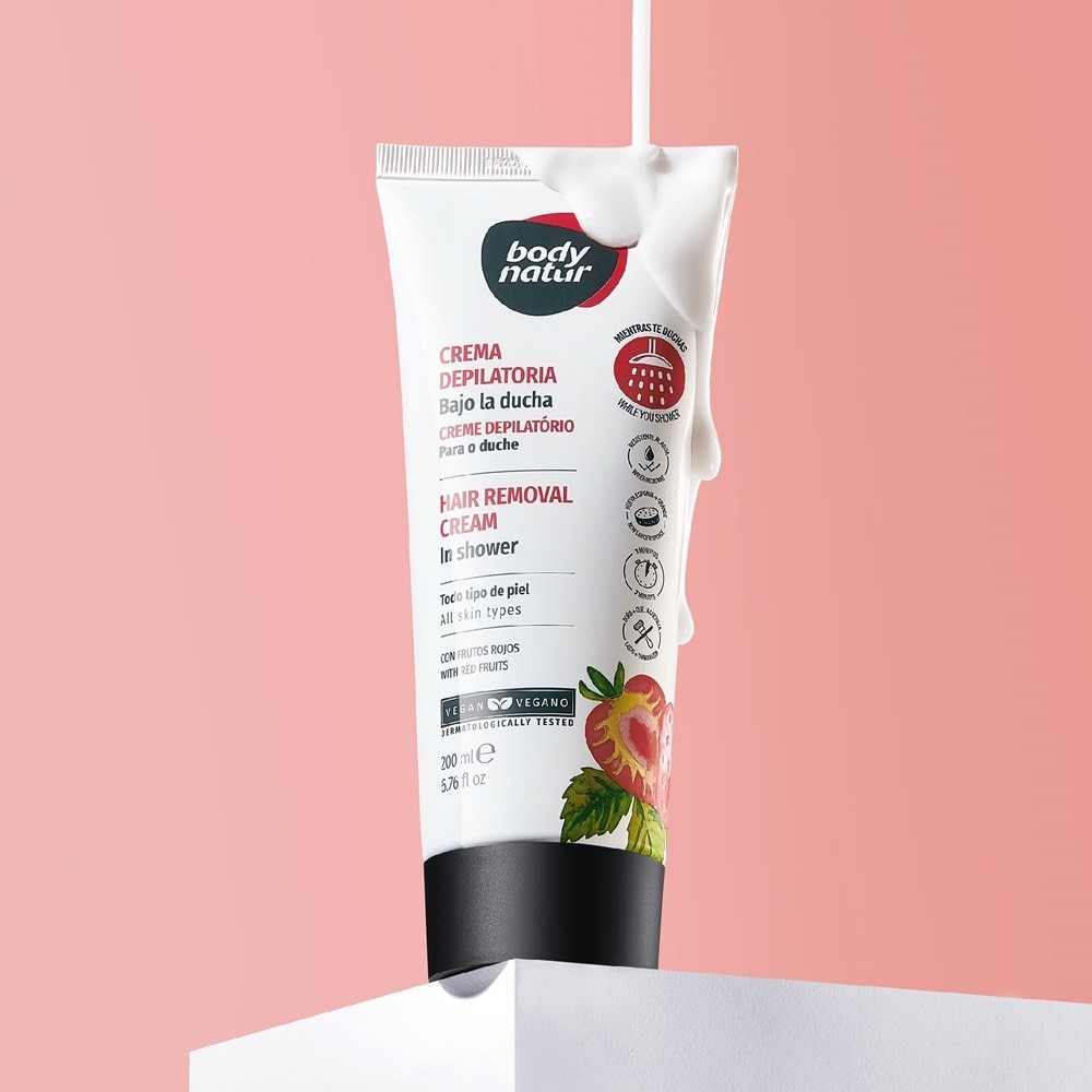 Kem Tẩy Lông Body Natur Hair Removal Cream In Shower 200ml