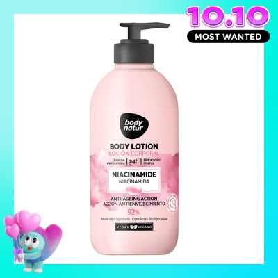 BODY NATUR Sữa Dưỡng Thể Body Natur Body Lotion Niacinamide Anti Ageing Action 275ml image