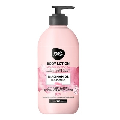 BODY NATUR Sữa Dưỡng Thể Body Natur Body Lotion Niacinamide Anti-Ageing Action 275ml