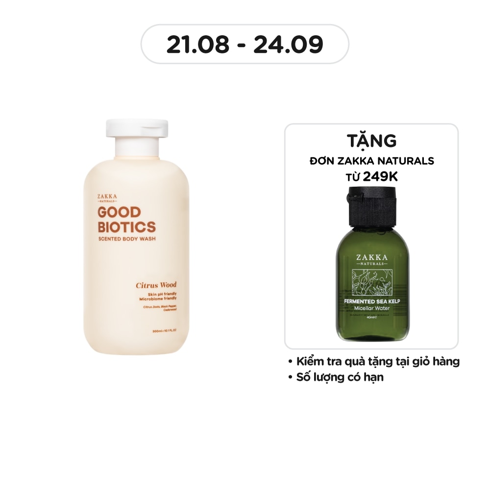 Good Biotics Scented Body Wash Citrus Wood 300ml