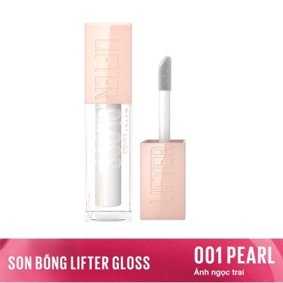 MAYBELLINE NEW YORK Son Bóng Maybelline Lifter Gloss - Lip Gloss 5.4ml .#001 Pearl Ánh Ngọc Trai