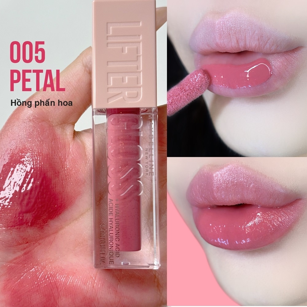Maybelline Lifter Gloss - Lip Gloss 5.4ml .#005 Petal