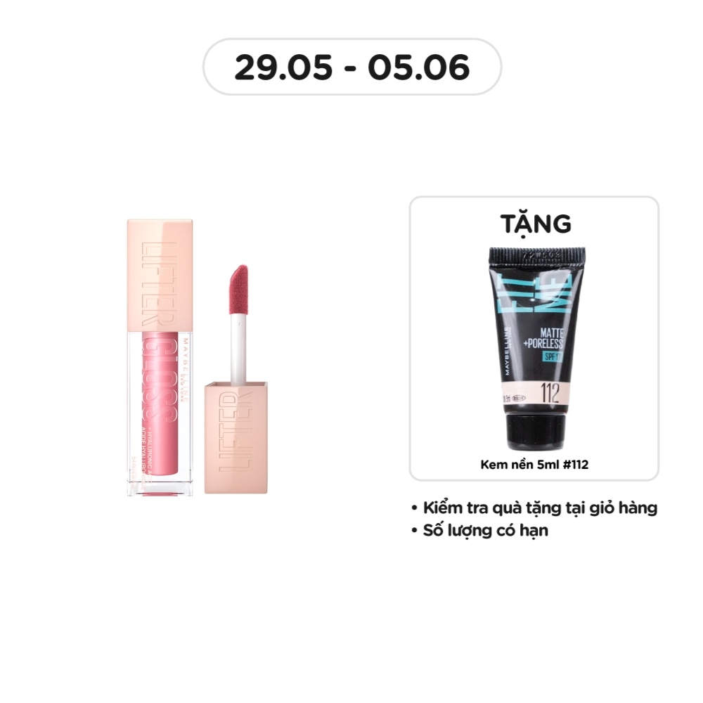 Maybelline Lifter Gloss - Lip Gloss 5.4ml .#005 Petal