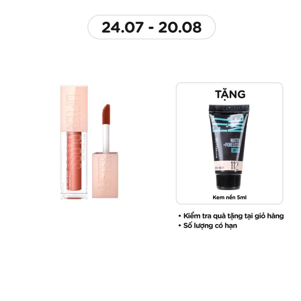Son Bóng Maybelline Lifter Gloss - Lip Gloss 5.4ml .#015 Sand Cam Đất Ấm