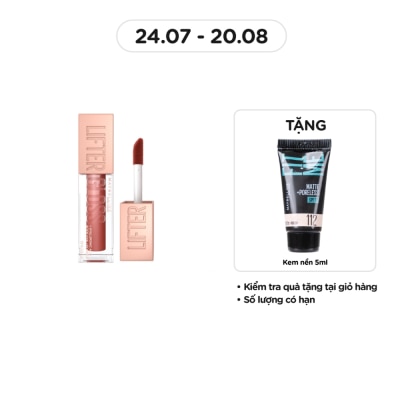 MAYBELLINE NEW YORK Son Bóng Maybelline Lifter Gloss - Lip Gloss 5.4ml .#016 Rust Đỏ Nâu Cháy