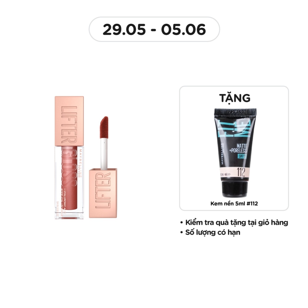 Maybelline Lifter Gloss - Lip Gloss 5.4ml .#016 Rust