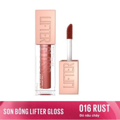 MAYBELLINE NEW YORK Son Bóng Maybelline Lifter Gloss - Lip Gloss 5.4ml .#016 Rust Đỏ Nâu Cháy