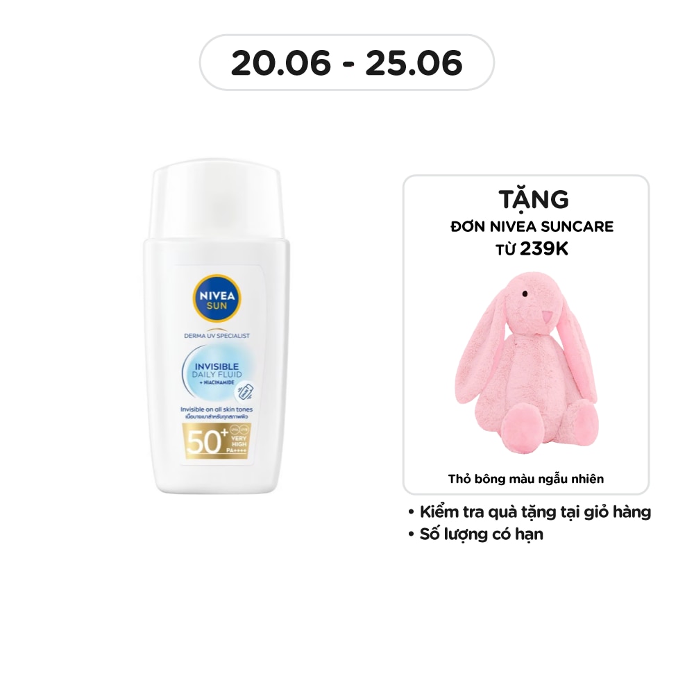 Nivea Sun Derma Invisible Daily Fluid SPF50+ 40ml
