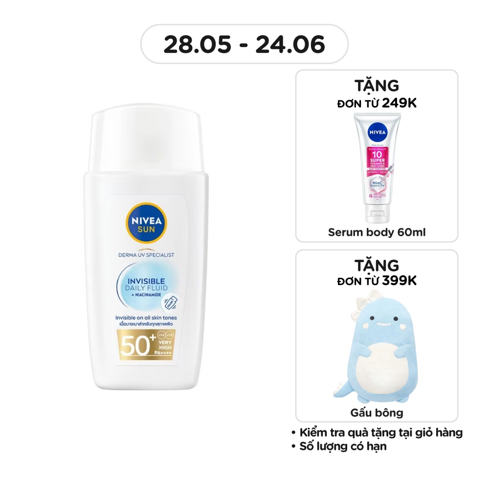 Sun Derma Invisible Daily Fluid SPF50+ 40ml