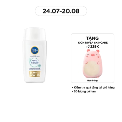 NIVEA Nivea Sun Derma Blemish Control SPF50+ 40ml