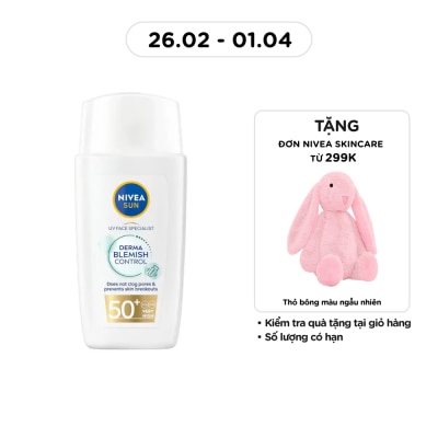 NIVEA - Sun Derma Blemish Control SPF50+ 40ml