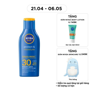 NIVEA - Sun Protect&Moisture SPF30 UVA/UVB Body Lotion 125ml