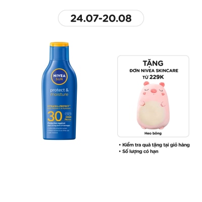NIVEA Nivea Sun Protect&Moisture SPF30 UVA/UVB Body Lotion 125ml