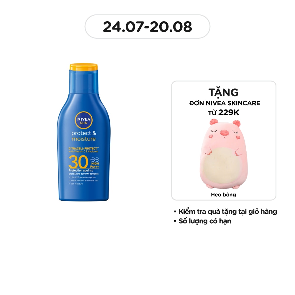 Nivea Sun Protect&Moisture SPF30 UVA/UVB Body Lotion 75ml